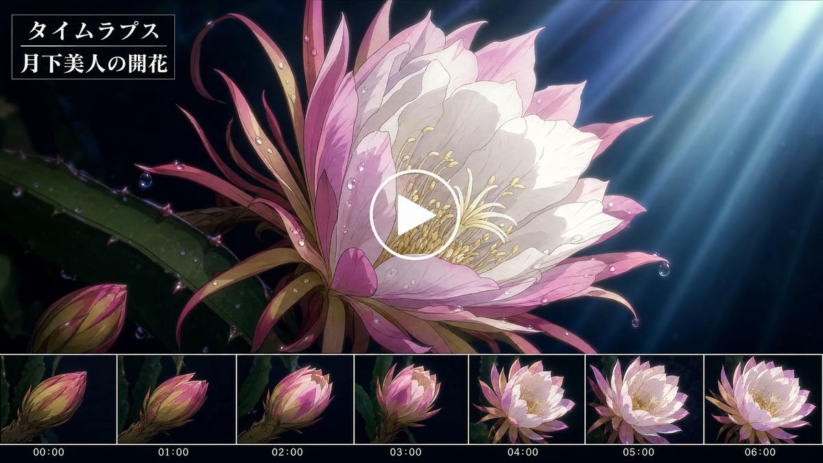 蘑菇视频蘑菇视频动漫视频-花朵绽放延时摄影